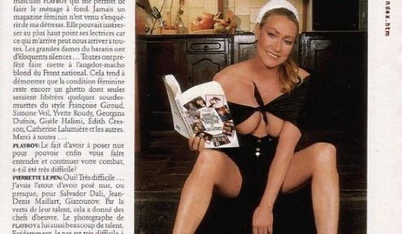 Le Pen fut propulsée d’emblée dans la rubrique des potins croustillants lor...